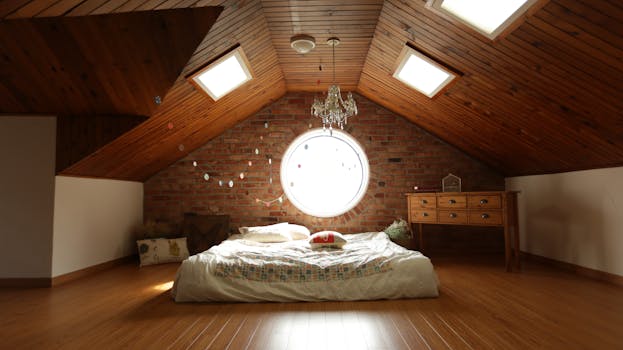 energy-efficient lighting in a cozy room