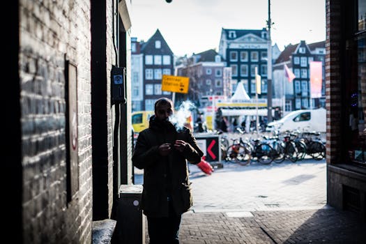 biking in Amsterdam