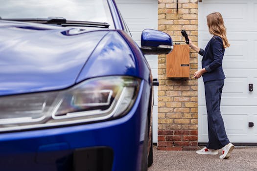 Electric vehicle charging station