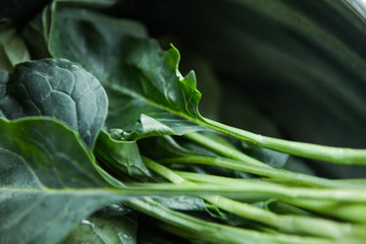 fresh produce at market