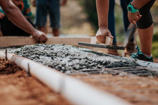 community solar panel project