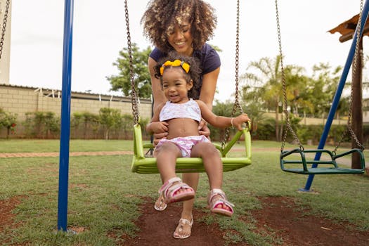 a family enjoying time outdoors