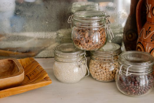 decorated glass jars with paint