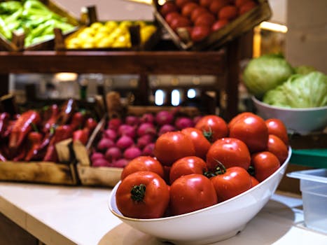 delicious organic catering display